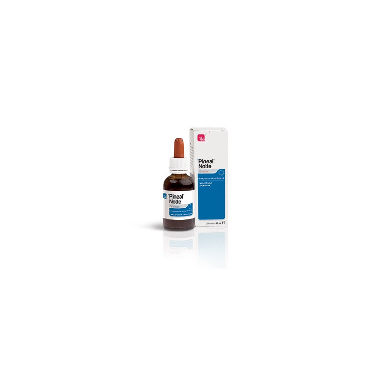 PINEAL NOTTE INTEGRATORE MELATONINA E VALERIANA GOCCE 30 ML PINEAL NOTTE INTEGRATORE MELATONINA E VALERIANA GOCCE 30 ML