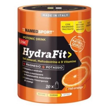 NAMED SPORT HYDRAFIT INTEGRATORE ENERGETICO 400 GRAMMI + BORRACCIA OMAGGIO