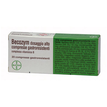 BECOZYM 20CPR GASTRORES