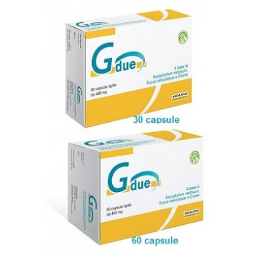 G DUE 60 CAPSULE INTEGRATORE A BASE DI INSEA E CROMO