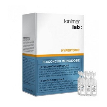 TONIMER LAB HYPERTONIC DECONGESTIONANTE NASALE PER BAMBINI 18 FLACONCINI MONODOSE