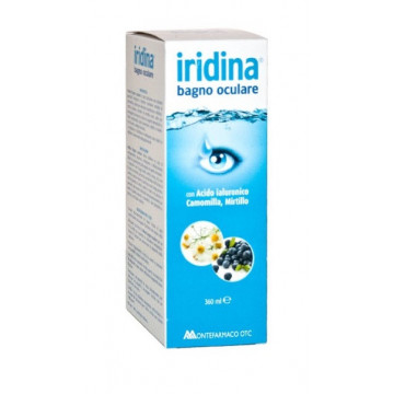 IRIDINA BAGNO OCULARE OCCHI ROSSI E STANCHI 360 ML