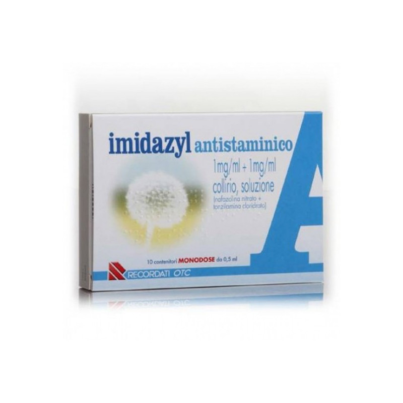 IMIDAZYL ANTISTAMINICO COLLIRIO 10 FLACONCINI 0,5 ML