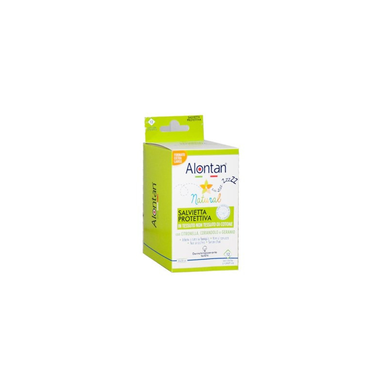 ALONTAN NATURAL SALVIETTA PROTETTIVA ANTIZANZARA 12 SALVIETTE ALONTAN NATURAL SALVIETTA PROTETTIVA ANTIZANZARA 12 SALVIETTE