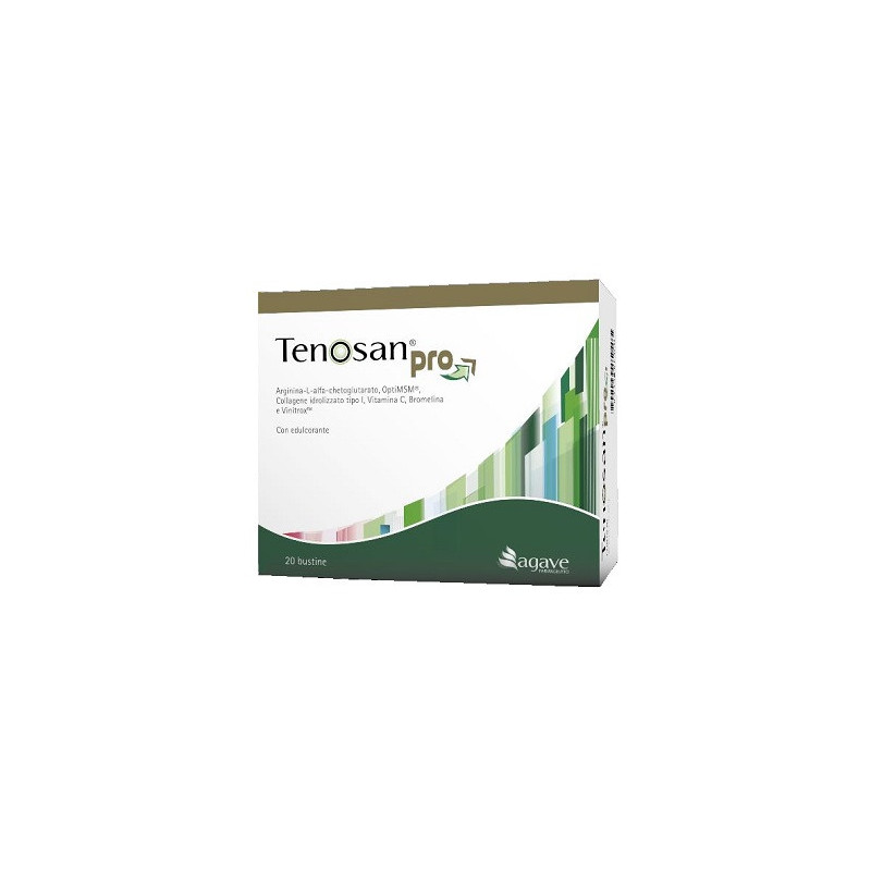 TENOSAN PRO INTEGRATORE ALIMENTARE TENDINI 20 BUSTINE TENOSAN PRO INTEGRATORE ALIMENTARE TENDINI 20 BUSTINE