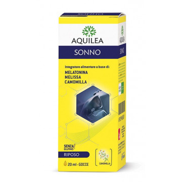 AQUILEA SONNO INTEGRATORE ALIMENTARE MELATONINA GOCCE 20 ML