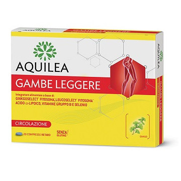 AQUILEA GAMBE LEGGERE INTEGRATORE ALIMENTARE MICROCIRCOLO 20 COMPRESSE