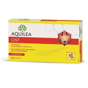 AQUILEA CIST INTEGRATORE ALIMENTARE VIE URINARIE 28 COMPRESSE