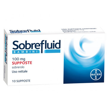 SOBREFLUID BB 10SUPP 100MG