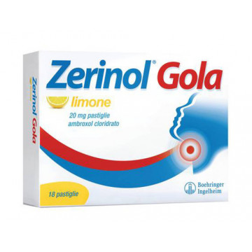 ZERINOL GOLA LIMO 18PAST20MG