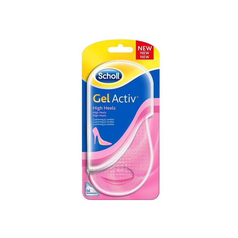 DR SCHOLL GEL ACTIV TACCHI ALTI CUSCINETTI IN GEL 1 PAIO: Prezzo 12.18 €