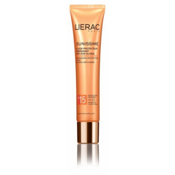 LIERAC SUNISSIME FLUIDO PROTETTIVO ENERGIZZANTE ANTI-ETÀ GLOBALE SPF 15 40 ML VISO