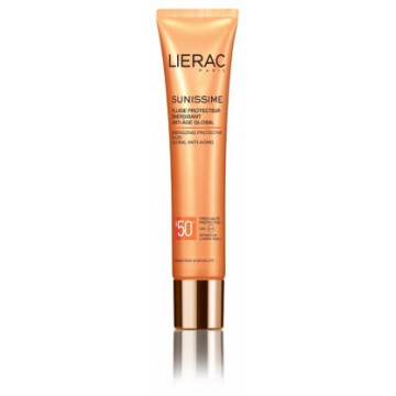 LIERAC SUNISSIME FLUIDO PROTETTIVO ENERGIZZANTE ANTI-ETÀ GLOBALE SPF 50+ 40 ML VISO