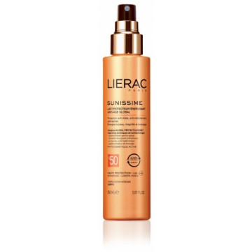 LIERAC SUNISSIME LATTE PROTETTIVO ENERGIZZANTE ANTI-ETÀ GLOBALE SPF 50+ 150 ML CORPO