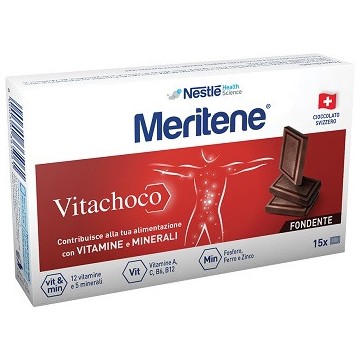 MERITENE VITACHOCO INTEGRATORE MULTIVITAMINICO CIOCCOLATO FONDENTE 75 GRAMMI