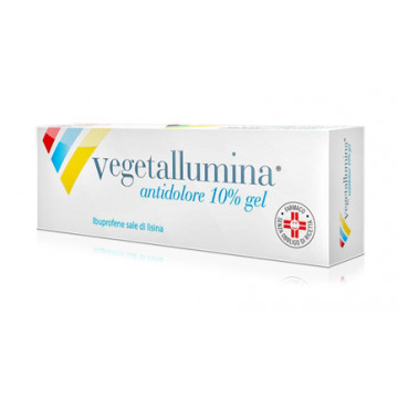 VEGETALLUMINA  ANTIDOLORE GEL 10%  DOLORI MUSCOLARI 50 GRAMMI