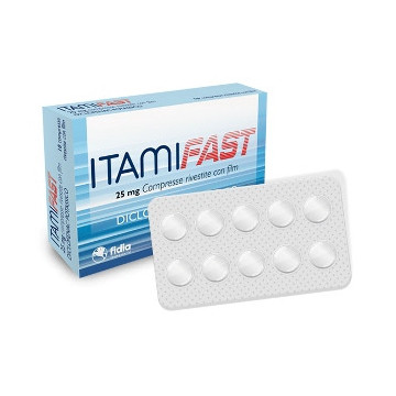 ITAMIFAST 10CPR RIV 25MG