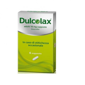 DULCOLAX AD 6SUPP 10MG