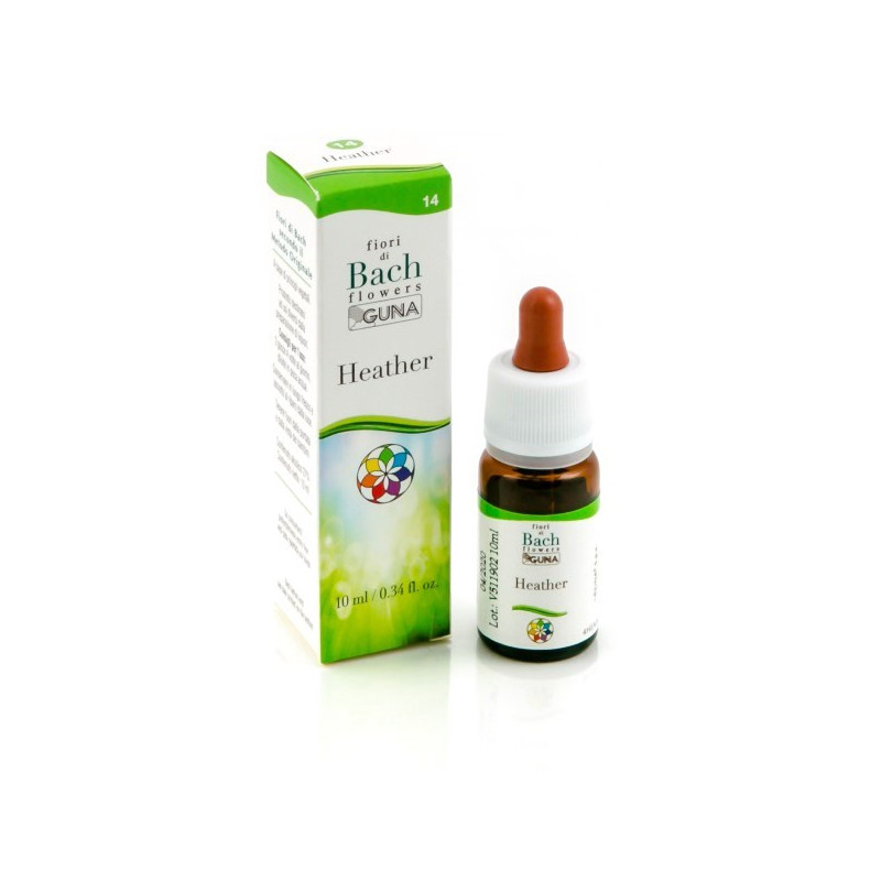 GUNA FIORI DI BACH HEATHER GOCCE REGOLAZIONE SOCIEVOLEZZA 10 ML GUNA FIORI DI BACH HEATHER GOCCE REGOLAZIONE SOCIEVOLEZZA 10 ML