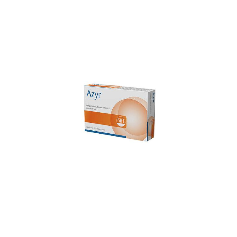 SIFI AZYR INTEGRATORE ALIMENTARE OCCHI 20 COMPRESSE SIFI AZYR INTEGRATORE ALIMENTARE OCCHI 20 COMPRESSE