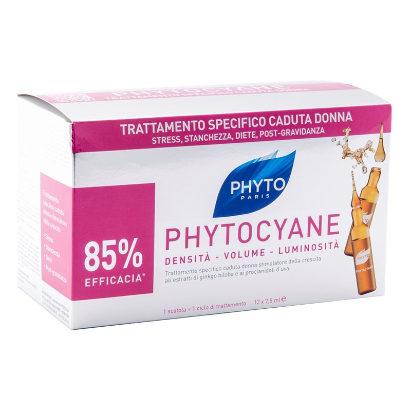 LIERAC PHYTO PHYTOCYANE TRATTAMENTO D'URTO ANTI CADUTA DONNA 12 FIALE LIERAC PHYTO PHYTOCYANE TRATTAMENTO D'URTO ANTI CADUTA DONNA 12 FIALE