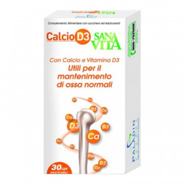 SANAVITA CALCIO VITAMINA D3 MANTENIMENTO OSSA 30 COMPRESSE