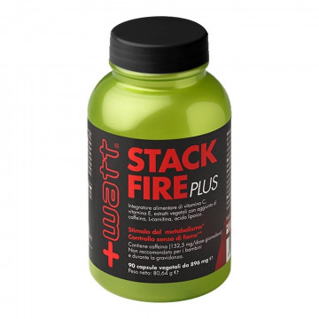 +WATT STACK FIRE PLUS INTEGRATORE CONTROLLO PESO 90 CAPSULE