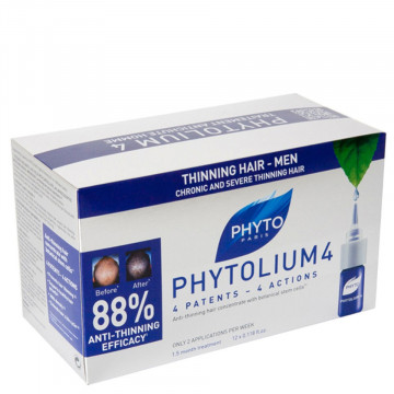 Phyto Phytolium 4 trattamento anti-caduta capelli uomo fiale 12 X 3,5 ml