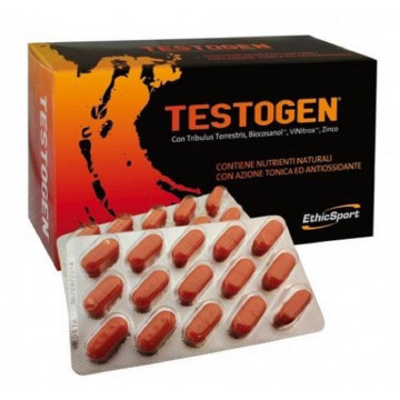 TESTOGEN 60 CAPSULE 1200 MG INTEGRATORE TONICO DI MAGNESIO E ZINCO