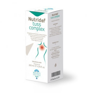 NUTRIDEF TUSS SCIROPPO PER TOSSE E SINTOMI DA RAFFREDDAMENTO 200 ML