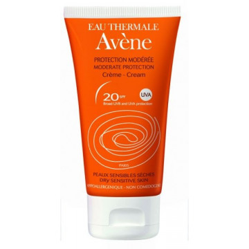 Avene crema solare invisibile spf 20 per pelle sensibile e secca 50 ml