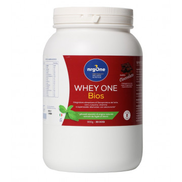 WHEY ONE BIOS CIOCCOLATO INTEGRATORE PROTEICO 900 GRAMMI