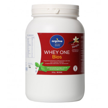 WHEY ONE BIOS VANIGLIA INTEGRATORE PROTEICO 900 GRAMMI