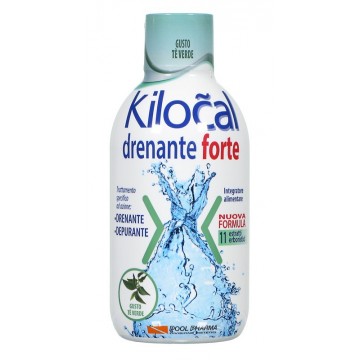 KILOCAL DRENANTE FORTE TE' VERDE 500 ML INTEGRATORE DRENANTE E DEPURATIVO