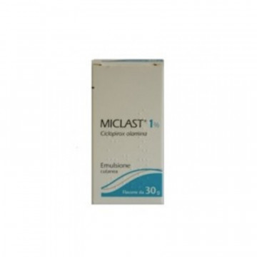 MICLAST EMULSIONE DERMATOLOGICA FL 30 GRAMMI 1%