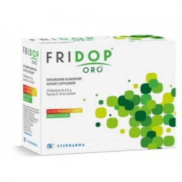 FRIDOP ORO 20 BUSTINE 4,5 GRAMMI INTEGRATORE ANTIOSSIDANTE CON VITAMINE