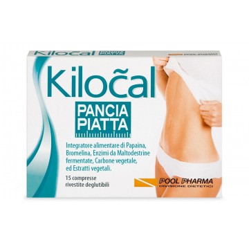 KILOCAL PANCIA PIATTA 15 COMPRESSE INTEGRATORE DIMAGRANTE