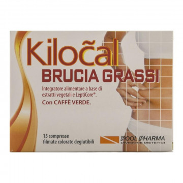 KILOCAL BRUCIA GRASSI 15 COMPRESSE INTEGRATORE DIMAGRANTE