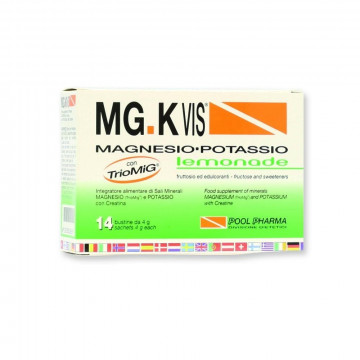 MG.K VIS MAGNESIO POTASSIO 14 BUSTINE LIMONE INTEGRATORE ENERGETICO