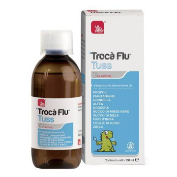 TROCÀ FLU TUSS INTEGRATORE ALIMENTARE VIE RESPIRATORIE 150 ML