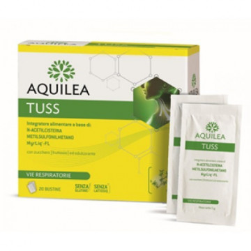 AQUILEA TUSS INTEGRATORE ALIMENTARE VIE RESPIRATORIE 20 BUSTINE