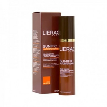 LIERAC SUNIFIC AUTOABBRONZANTE GEL COLORATO VISO & DÉCOLLETÉ 40 ML