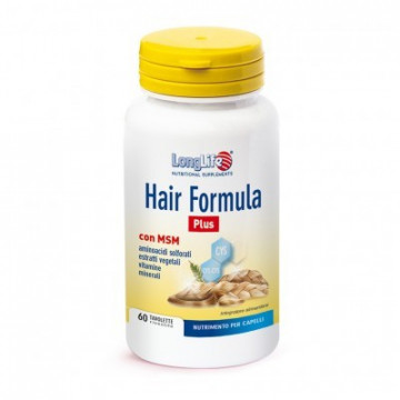 LONG LIFE HAIR FORMULA PLUS - INTEGRATORE PER CAPELLI 60 TAVOLETTE