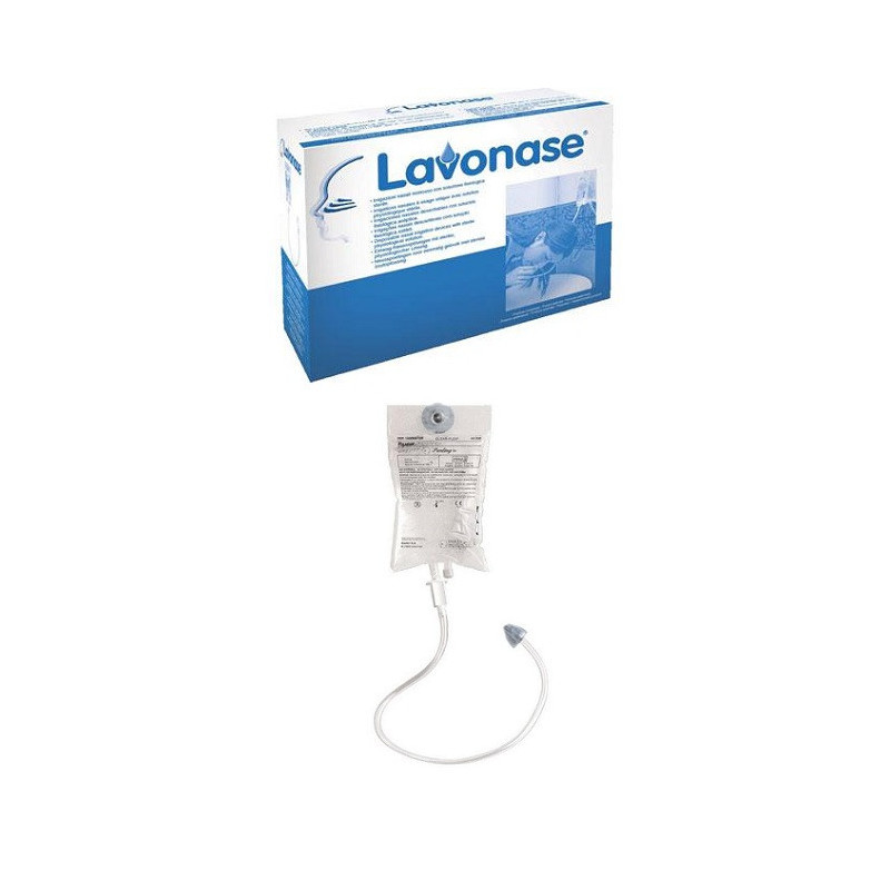 Lavonase 5 sacche di soluzione fisiologica 500 mg + 5 dispositivi