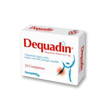 DEQUADIN 20CPR 0,25MG