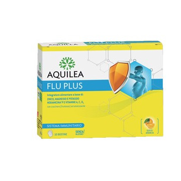 AQUILEA FLU PLUS 10 BUSTINE - ESTRATTO DI PROPOLI E VITAMINE