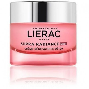 LIERAC SUPRA RADIANCE CREMA DETOX RINNOVATRICE NOTTE PER IL VISO 50 ML