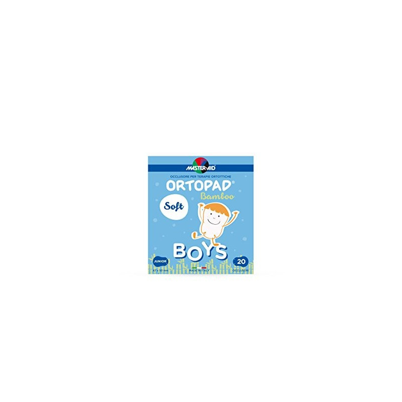 ORTOPAD SOFT BOYS JUNIOR 20 OCCLUSORI BAMBOO MASTER-AID ORTOPAD SOFT BOYS JUNIOR 20 OCCLUSORI BAMBOO MASTER-AID