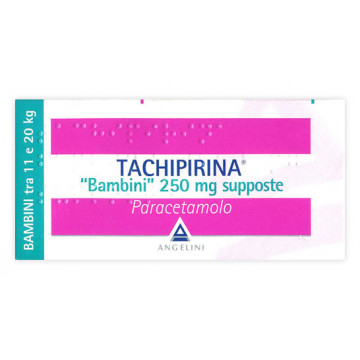 TACHIPIRINA BAMBINI 250 GRAMMI 10 SUPPOSTE