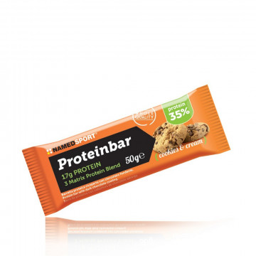 PROTEINBAR BARRETTA PROTEICA COOKIES & CREAM 50 GRAMMI